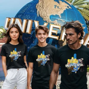 Camiseta Viagem Universal Studios Orlando Simpsons Jurrasic World Harry Potter Minions Infantil Adulto Plus Size