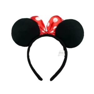 Tiara Laço Vermelho Orelhas Minnie - Disney