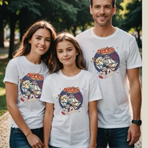 Camiseta [Exclusiva] Space Mountain Epcot Viagem Orlando Disney Família Infantil Adulto Plus Size